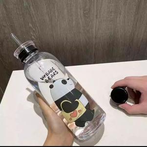 We Bare Bears Straw Bottle Sale Hot Sale