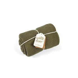 Little Green Sheep Organic Cellular Blanket in Juniper Footlocker Finishline Cheap Pice
