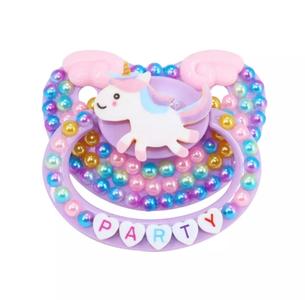 Unicorn Party Adult Pacifier Outlet Fashion Style