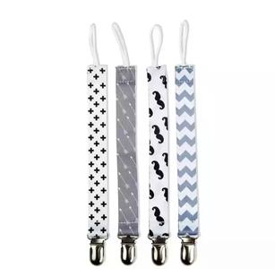 Moustache Pacifier Clips (Set of 4) Sale Affordable