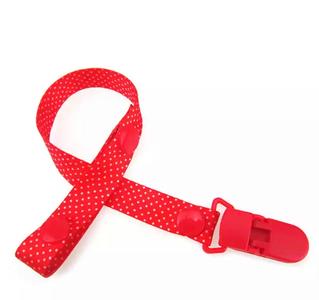 Red Dot Pacifier Clip Sale 100% Original
