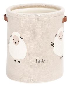 Kibbles Adorable Grey Cotton Storage Basket for Nursery - Perfect for Toys, Laundry & Blankets Sale Extremely