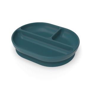 Silicone Divided Baby Suction Plate - Blue Abyss Sale Pre Order