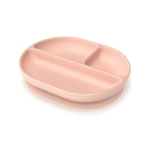 Silicone Divided Suction Baby Plate - Blush Cheap Sale Outlet Locations