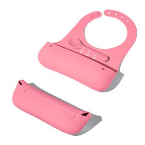 Roll & Go Silicone Bib   Spoon Real For Sale