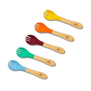 Training Forks | Bamboo & Silicone Cheap Purchase
