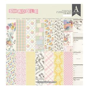 Authentique - Swaddle Girl- Collection Kit      12 x 12" Discount High Quality