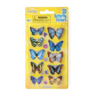 3D Butterfly Stickers Assorted Discount Professional