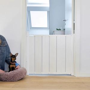 DogSpace Marley Retractable Pet Gate White Largest Supplier Cheap Pice