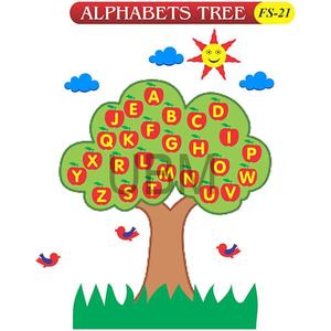 Kids Learning Educational Foam Wall Alphabets Tree Outlet Great Deals