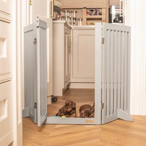 Medium Wooden Dog Gate Huge Surprise For Sale