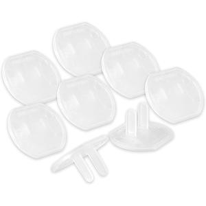 GE Plastic Child Safety Outlet Covers, Clear, 8 Pack Brand New Unisex Cheap Online