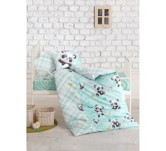 Baby Duvet Cover Set Panda Blue Outlet 2025 Newest