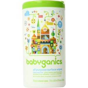 Babyganics All-Purpose Surface Wipes, Fragrance Free, 75 Count Canister Affordable Cheap Online