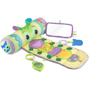 VTech 3-in-1 Tummy Time Roll-a-Pillar Playmat with Colorful Buttons Best Sale For Sale
