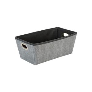Simplify Small Herringbone Grommet Shelf Tote in Grey Buy Cheap Visit