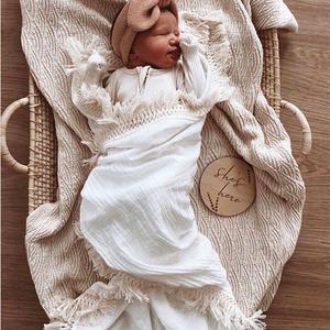 Tassel Children's Baby Blanket Grey Outlet Store Online