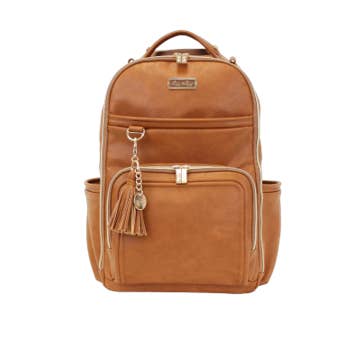 Cognac Boss Plus™ Backpack Diaper Bag 2025 Cheap Online