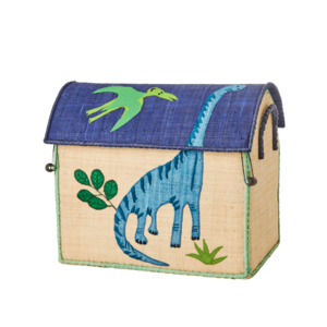 Small Toy Basket in Dinosaur Design Cheap Sale Eastbay