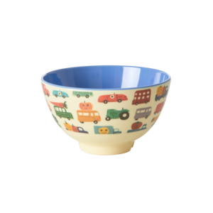 Small Bowl in Happy Cars Print Sale Amazon