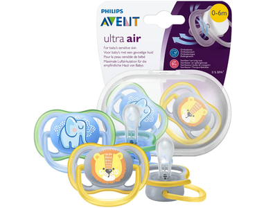 Avent Ultra Air 0-6 Months Pacifier Outlet 2025 Unisex
