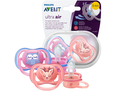 Avent Ultra Air Pacifier 0-6 Month Discount Nicekicks