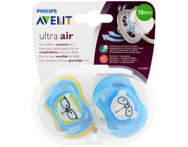 Avent Ultra Air Sensitive Skin Soothers 18m With Paypal Sale Online