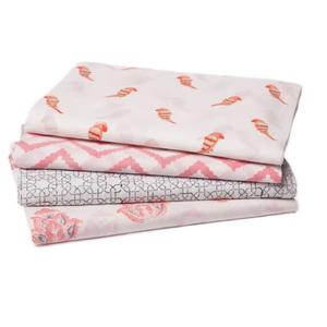 Baby Swaddles - Kyoto Rose (Set of 4) 2025 Newest