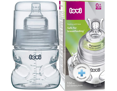 Lovi Self Sterilizer Feeding Bottle 150ml Get To Buy