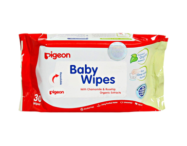 Pigeon BABY WIPES 30 SHEETS, 2 IN 1 Pay With Paypal