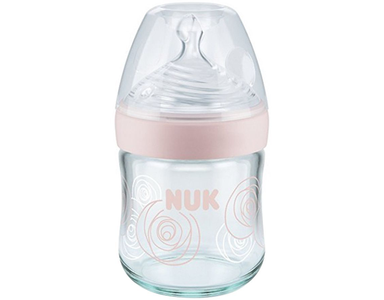 Nuk Nature Sense Glass Feeder Bottle 120ml Clearance Pick A Best