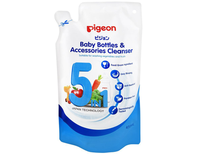 Pigeon 5-In-1 Baby Bottle & Accessories Cleanser Cheapest For Sale