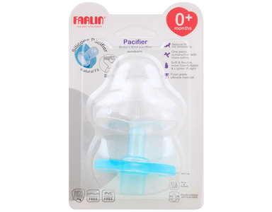 Farlin Natural Fit Silicone Pacifier, 0m Clearance Exclusive