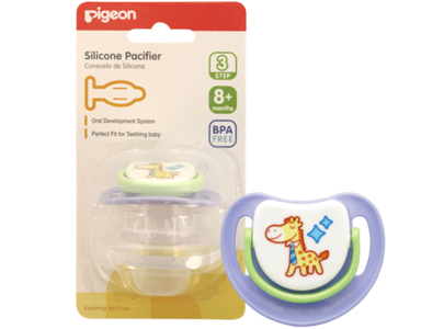 Pigeon Baby Silicone Pacifier Step 3 Purple Buy Cheap 2025 Unisex