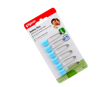 Pigeon Baby Safety Pins 6Pcs/Card Discount Wholesale