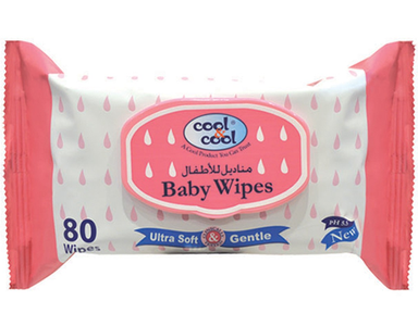 Cool & Cool Baby Wipes 80's Visa Payment For Sale