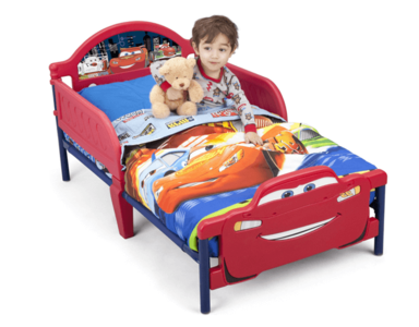 DISNEY CARS PLASTIC 3D TODDLER BED 2025 New For Sale