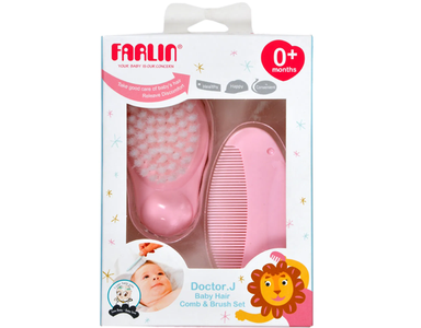Farlin Baby Comb & Brush Set Best Place Sale Online