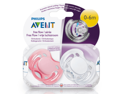 Avent 0-6 M Noah's Ark Silicone Soother 2 Pk Outlet With Paypal Order