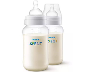 Avent Anti-Colic Wide Neck Feeding Bottle 2-Pack,330ml Cheap Geniue Stockist