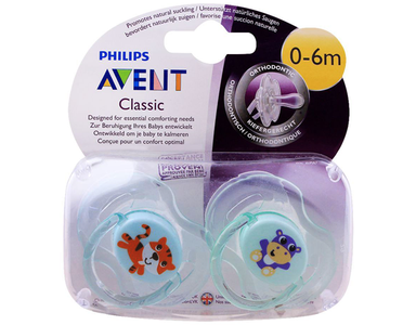 Avent Classic Soothers 0-6m 100% Guaranteed