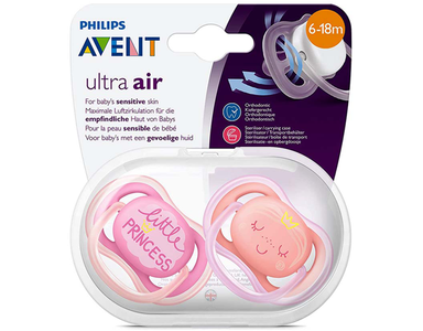 Avent Ultra Air Pacifier Little Princess 6-18m Cheap Sale Wiki