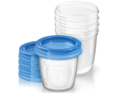 Avent 5 Reusable Breast Milk Storage Cups Clearance Footaction