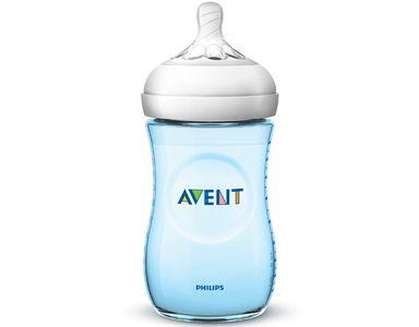 Avent Natural 260ml Feeding Bottle -Blue Cheap Sale Purchase