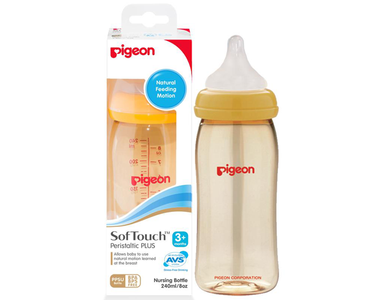 Pigeon Peristaltic Plus Nursing Bottle 240ml Visit New Sale Online