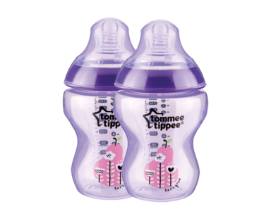 Tommee Tippee Purple 2pk Tinted Bottle 260ml Cheap For Cheap