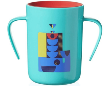 Tommee Tippee Baby Decorated Trainer Cup 360ml Teal Geniue Stockist Online