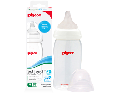 Pigeon Peristaltic Plus PP Wide Neck Bottle 240ml Cheap The Cheapest