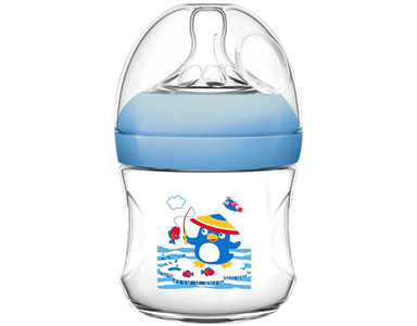 Pink Baby Wide Neck Feeding Bottle 120ml Clearance Best Place