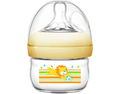 Pink Baby Wide Neck Feeding Bottle 60ml Best Place Sale Online